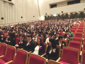 丸岡美穂子さんが准看護学科を卒業