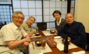 大学時代の恩師と