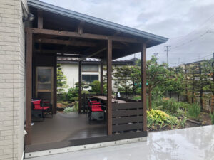 ベランダでゆっくりできるのはいつかなぁ（澤田美彦）
