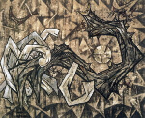 工藤甲人展　～夢と覚醒のはざまに～　写真４　いばらの樹