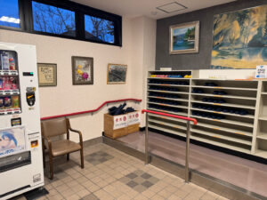 事務室、玄関のリフォームが完了しました