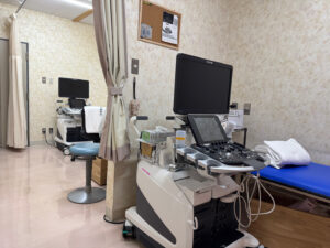 ２馬力！　（超音波検査室）