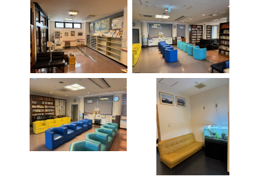 玄関と待合室の写真