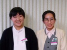 小堀未希さんと米谷真琴さん