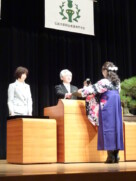 丸岡美穂子さんが准看護学科を卒業