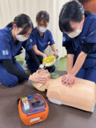 心肺蘇生の講習会